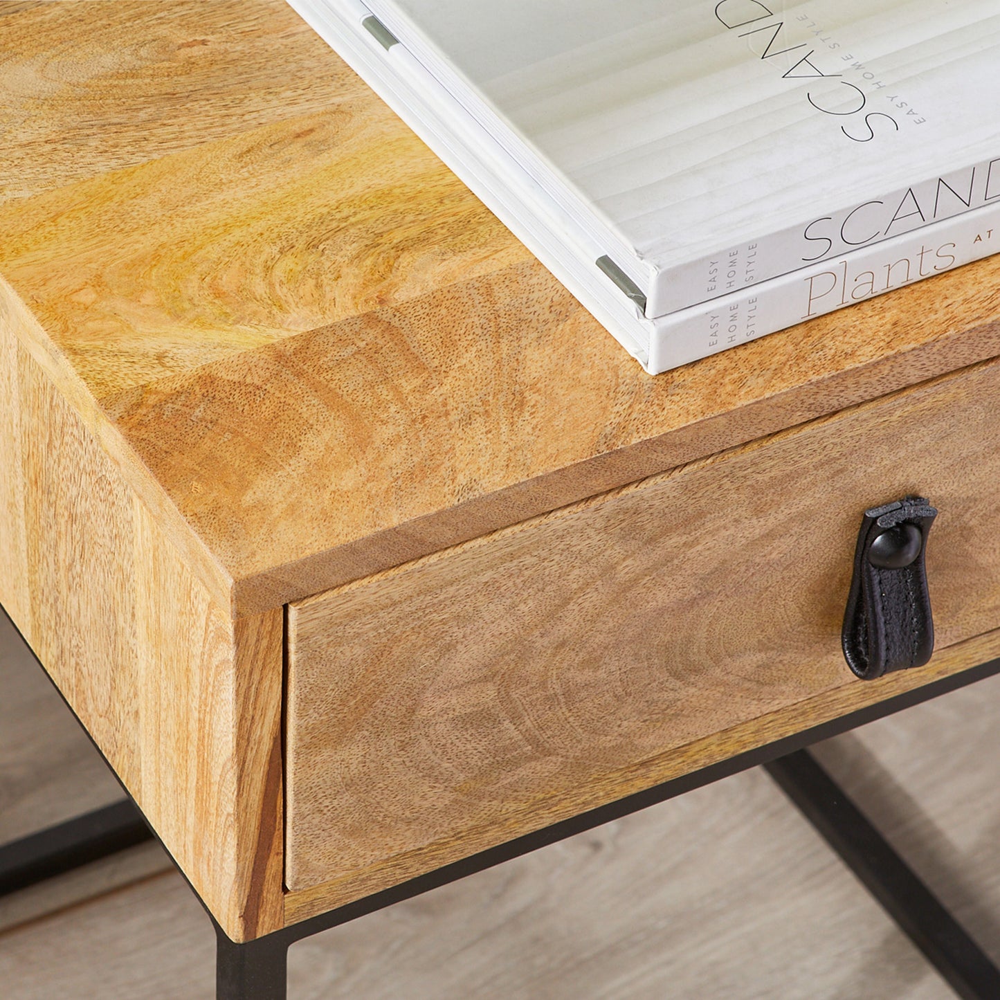 Willa 1 Drawer Bedside Table Natural