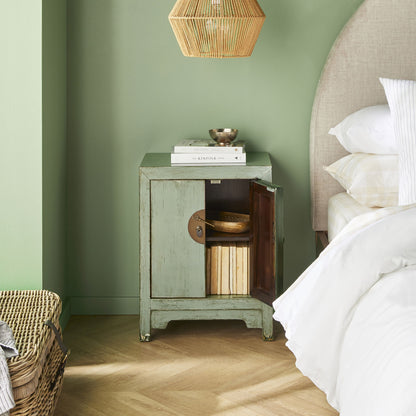 Sansha Bedside Sage Green