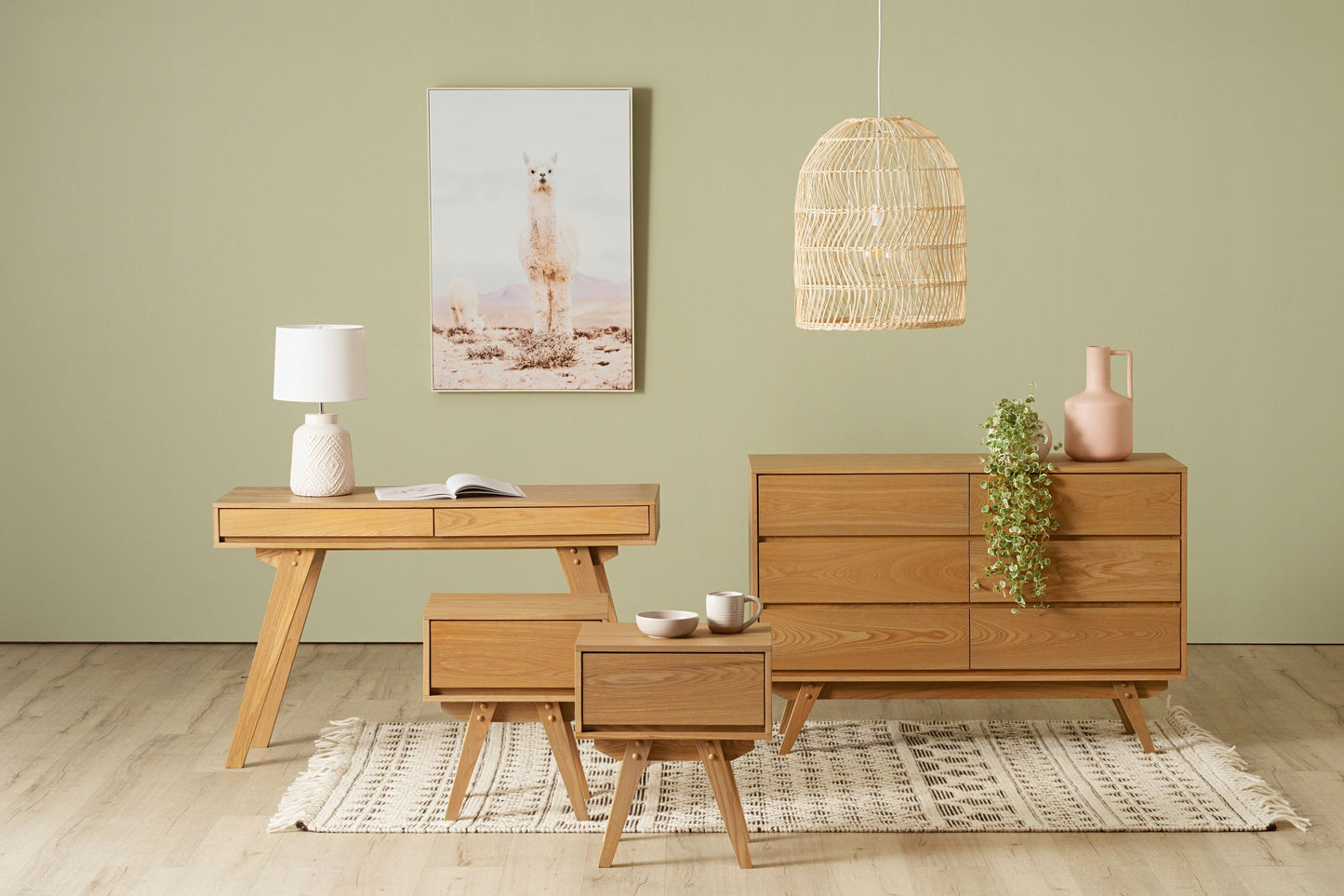 Farrow 1 Drawer Bedside