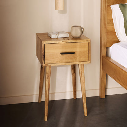 Oakdale 1 Drawer Bedside Table
