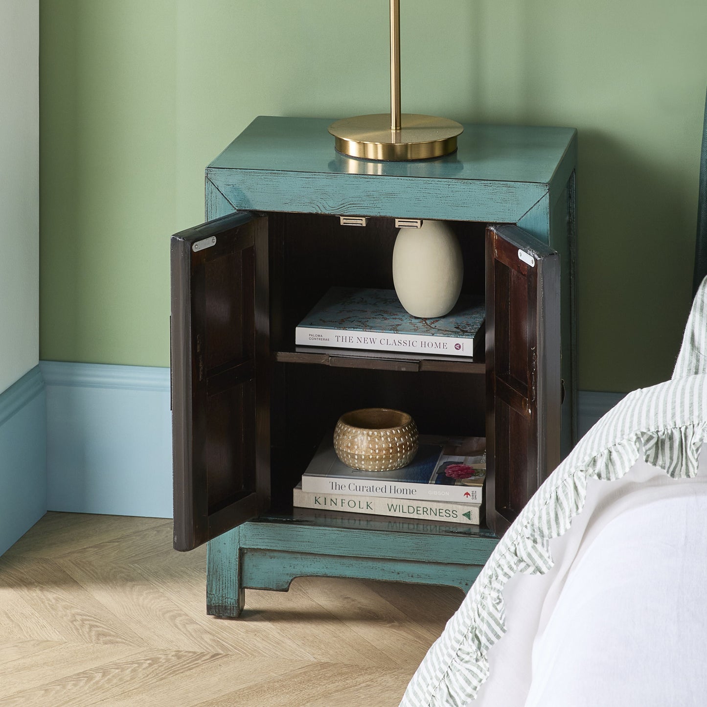Sansha Bedside Turquoise