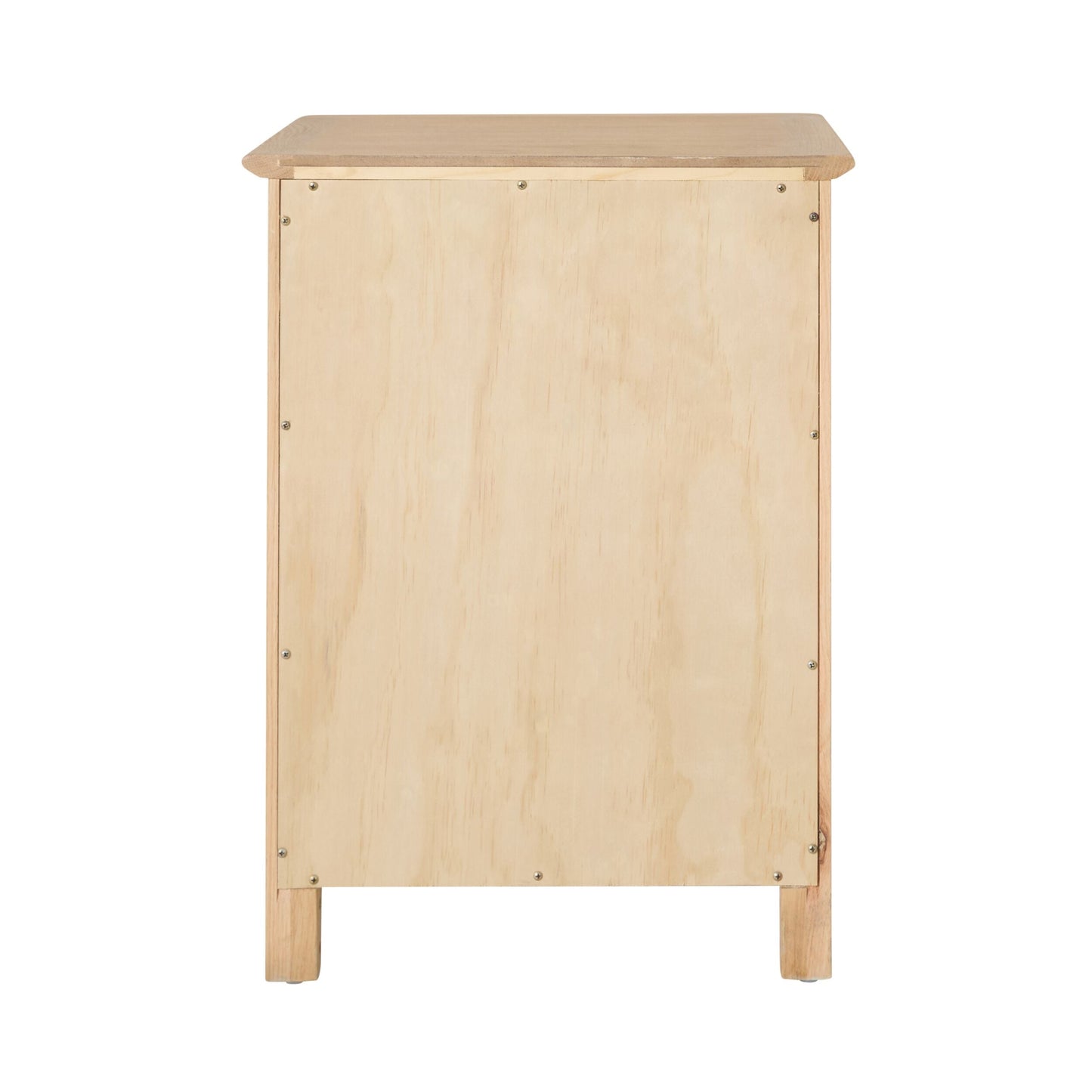 Oakridge 3 Drawer Bedside Light Oak