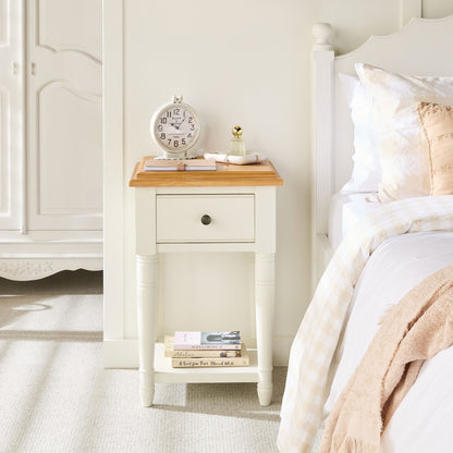 Clover 1 Drawer  Bedside Table / Side Table