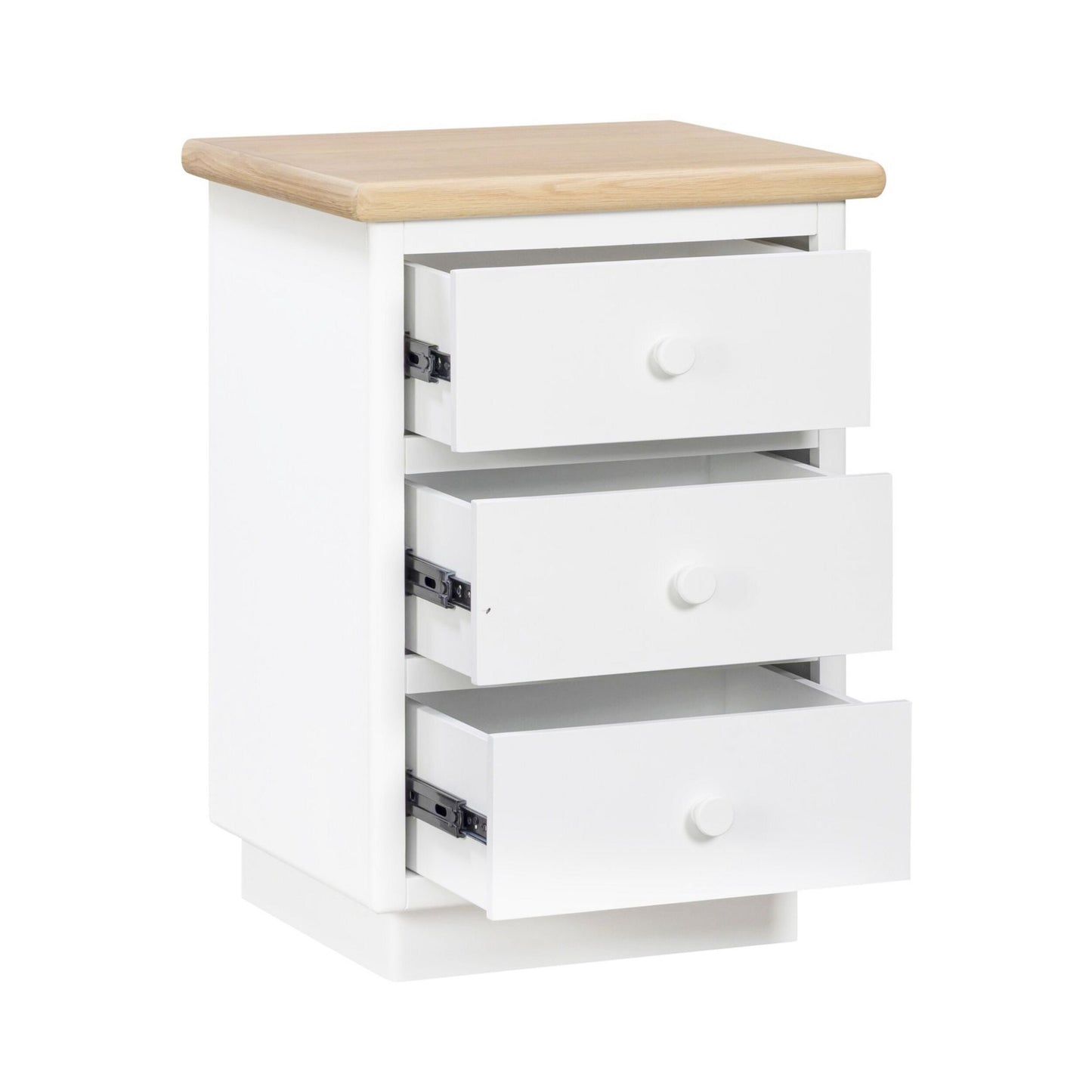 Saige 3 Drawer Bedside Table