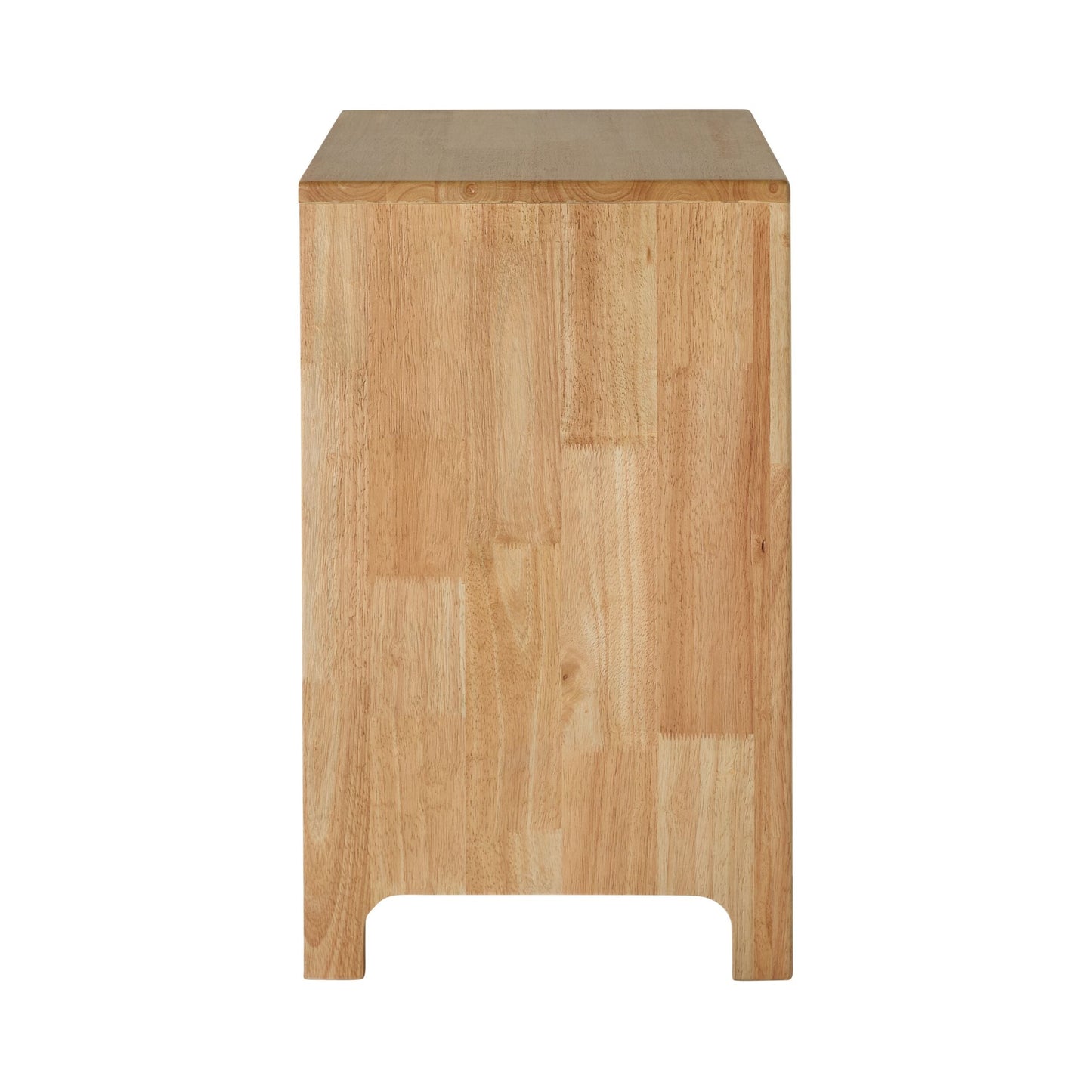 Curve 2 Drawer Bedside