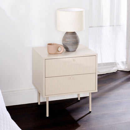 Colby 2 Drawer Bedside