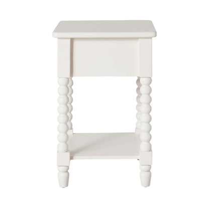Maisie 1 Drawer Bedside White