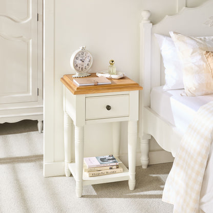 Clover 1 Drawer  Bedside Table / Side Table