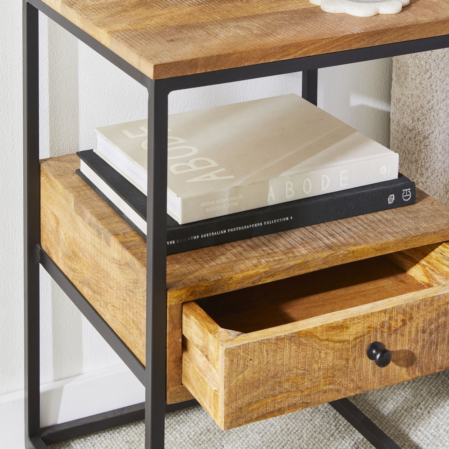 Fulham 1 Drawer Bedside Table
