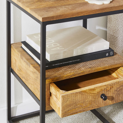 Fulham 1 Drawer Bedside Table