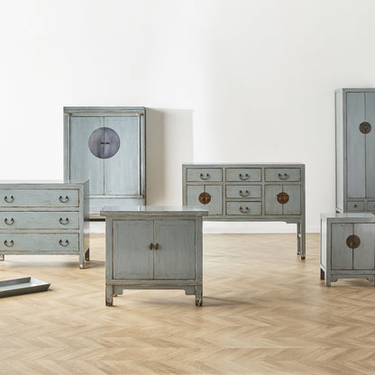 Sansha Bedside Dove Grey