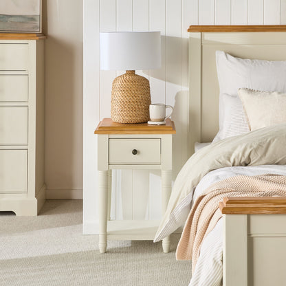 Clover 1 Drawer  Bedside Table / Side Table