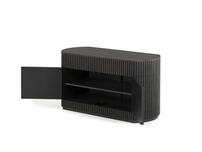 Transformer Round Sideboard - Panel Storage