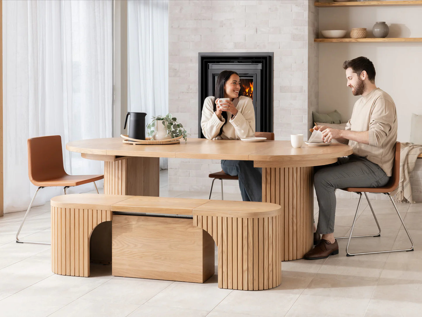 Transformer Round Dining Set - The Practical