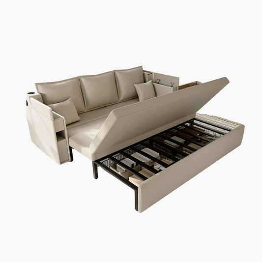 Japandi Convertible Sleeper Sofa