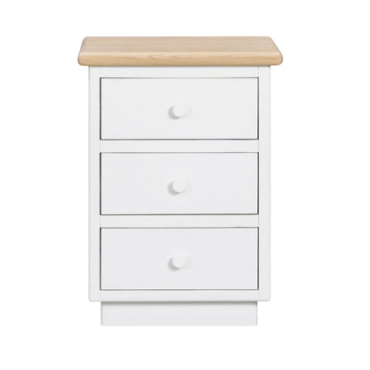 Saige 3 Drawer Bedside Table