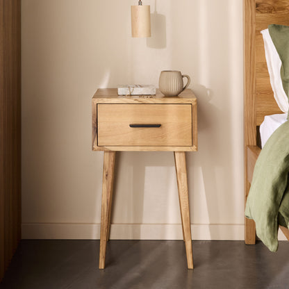 Oakdale 1 Drawer Bedside Table