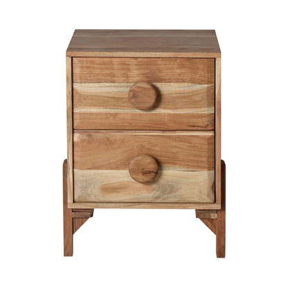 Fig 2 Drawer Bedside Table