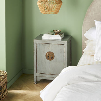 Sansha Bedside Dove Grey