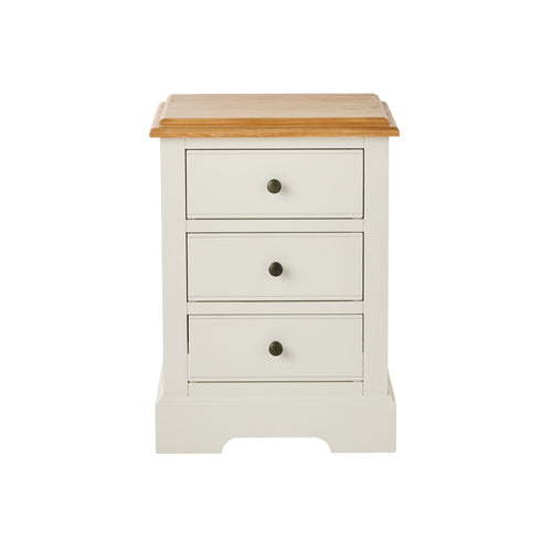 Clover 3 Drawer Bedside Table