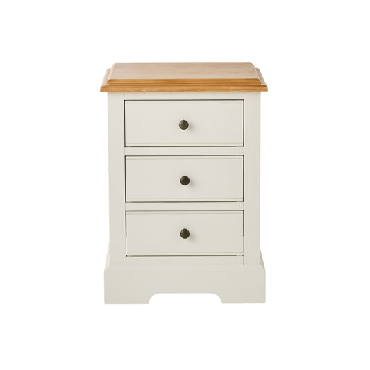 Clover 3 Drawer Bedside Table