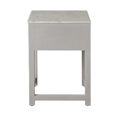 Bone Inlay Bedside Light Grey