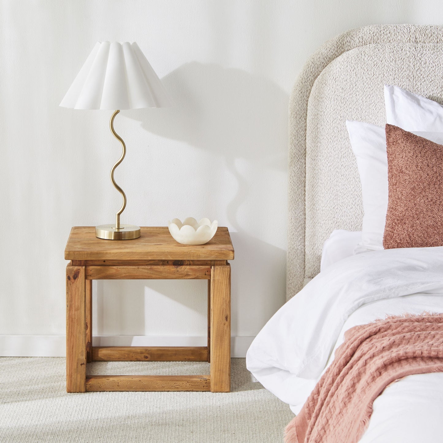 Kalise Reclaimed Timber Bedside Table